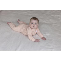 thumbnail: Feetje   Wafel pyjama  oudroze/wit