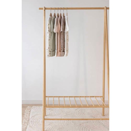 Feetje boxpak Boat beige Jongens Stretchkatoen Ronde hals All over print