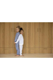 thumbnail: Feetje   Wafel pyjama blue melange/wit