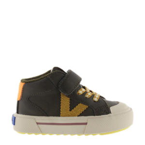 leren sneakers bruin