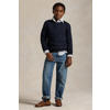 Polo Ralph Lauren trui donkerblauw met kabels