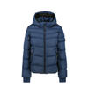 Little Cars gewatteerde jas donkerblauw