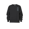 NAME IT KIDS sweater met backprint zwart
