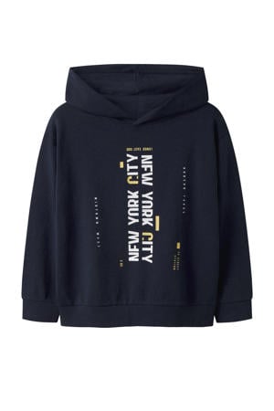 hoodie donkerblauw