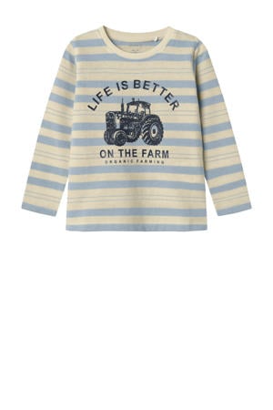 longsleeve lichtblauw