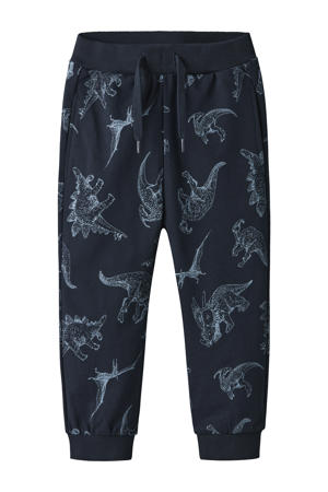 regular joggingbroek donkerblauw