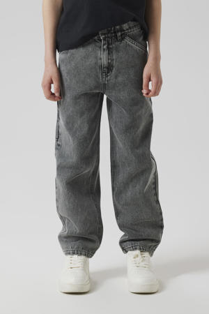 straight fit jeans medium grey denim