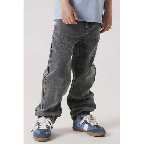 NAME IT KIDS straight fit jeans medium grey denim Grijs Jongens Katoen - maat 116 afbeelding