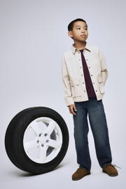 thumbnail: NAME IT KIDS loose fit jeans dark blue denim