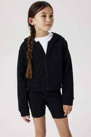 sweatvest zwart