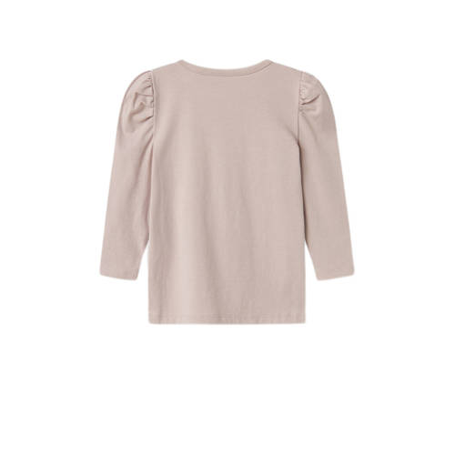 NAME IT MINI Lilo & Stitch longsleeve lila Paars Meisjes Stretchkatoen Ronde hals