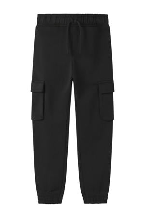 relaxed cargo broek zwart