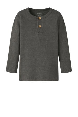 longsleeve donkerbruin