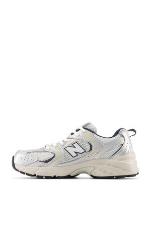 530  sneakers lichtgrijs/donkerblauw