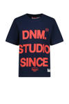 Donkerblauw/rood