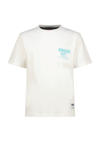 Wit/aqua/rood