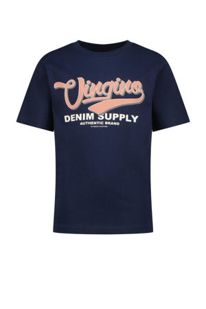 T-shirt donkerblauw