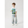 NAME IT KIDS Minecraft T-shirt wit