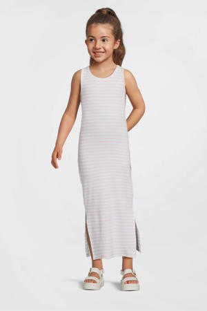 maxi jurk lichtroze