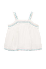 thumbnail: Mango Kids mouwloze top wit