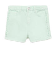 thumbnail: Mango Kids denim short lichtgroen