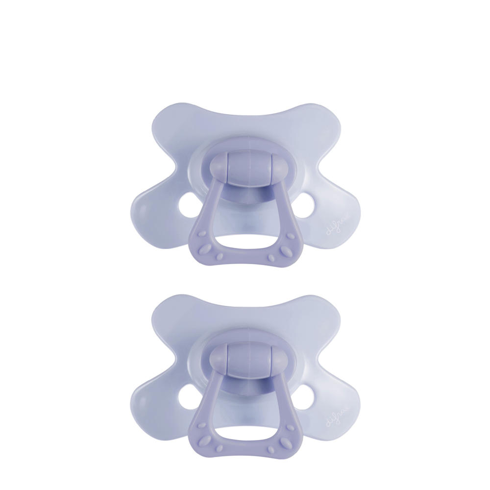 Difrax Dental Fopspeen - 18+ Maanden - Lichtpaars - 2 st.