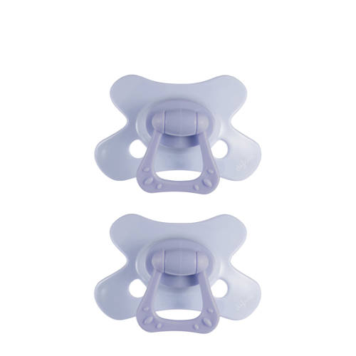 Difrax Dental Fopspeen - 18+ Maanden - Lichtpaars - 2 st.