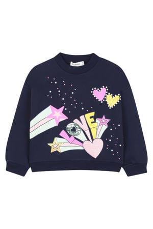 sweater donkerblauw