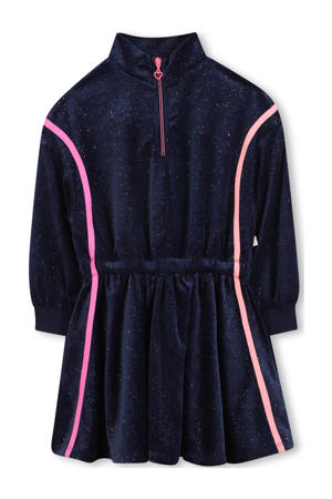 korte jurk donkerblauw