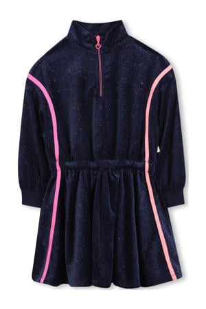 korte jurk donkerblauw