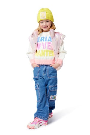 sweater wit fijn gebreid