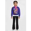 Orange Stars sweater met printopdruk Puk paars