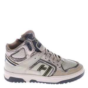 leren sneakers lichtroze