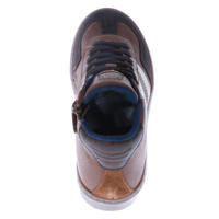 thumbnail: Hip leren sneakers cognac