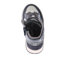 thumbnail: Hip leren sneakers donkerblauw