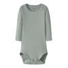 NAME IT BABY romper grijsgroen
