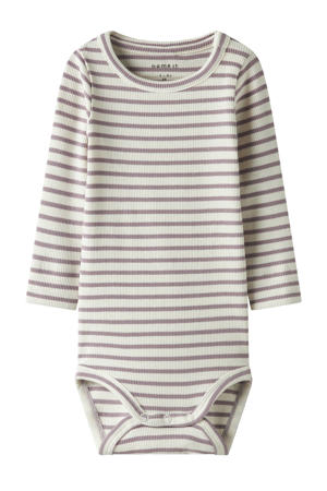 romper lila/ecru