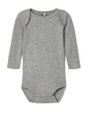 thumbnail: NAME IT BABY romper - set van 3 zwart/grijs melange/wit