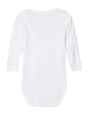 thumbnail: NAME IT BABY romper - set van 3 zwart/grijs melange/wit