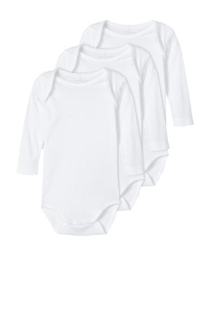 romper - set van 3 wit