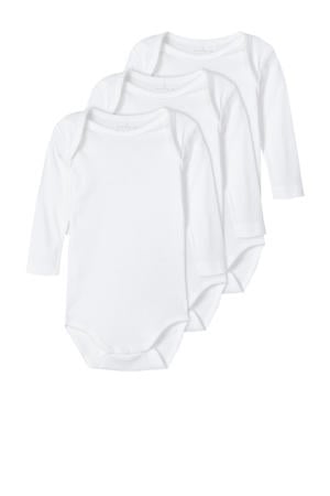 romper - set van 3 wit