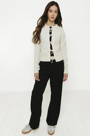gebreid vest ecru