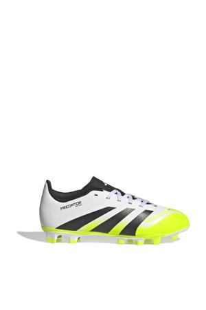 Predator ClubFG/MG Sala  junior voetbvalschoenen wit/geel/zwart