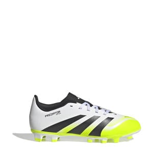Predator ClubFG/MG Sala junior voetbvalschoenen wit/geel/zwart