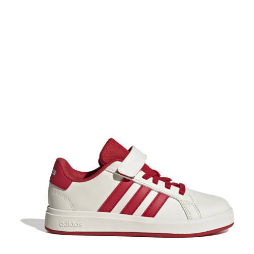 adidas Sportswear Grand Court imitatieleren leren sneakers 2.0 wit/rood Jongens/Meisjes Imitatieleer - maat 35 afbeelding