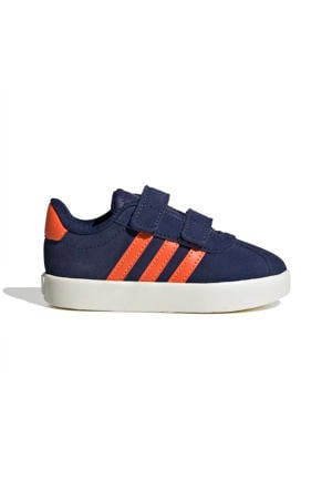 VL Court sneakers donkerblauw/oranje