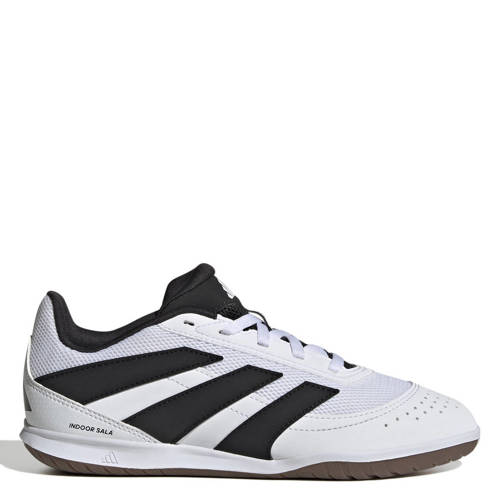 adidas Performance Predator Club In Sala junior zaalvoetbalschoenen wit/zwart/geel Jongens/Meisjes Imitatieleer - maat 32 afbeelding