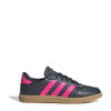adidas Sportswear Breaknet imitatieleren leren sneakers Sleek zwart/fuchsia