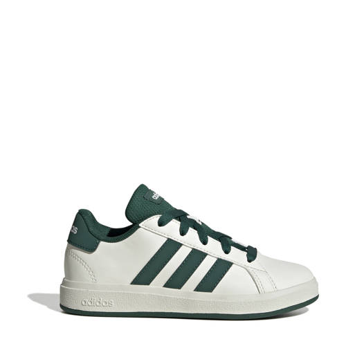 adidas Sportswear Grand Court imitatieleren leren camouflage sneakers 2.0 wit/groen Jongens/Meisjes Imitatieleer - maat 38 afbeelding