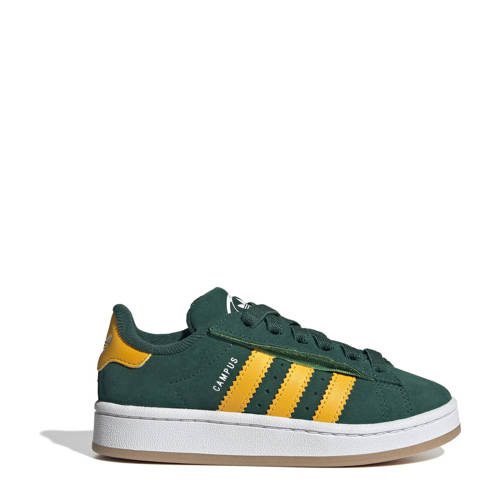 adidas Originals Campus 00s sneakers groen/geel Jongens/Meisjes Leer - maat 31 afbeelding